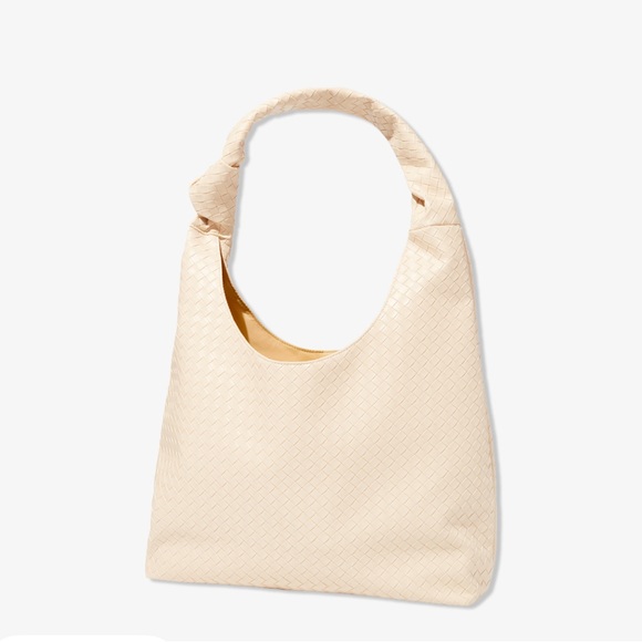 Ulta Beauty Handbags - Ulta Beauty Cream Textured Shoulder Bag